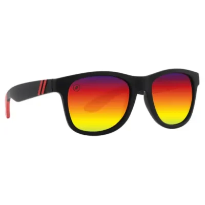 Blenders Eyewear FIRESTORM BE4404 CAT 3 Black/Red Rainbow Polarized