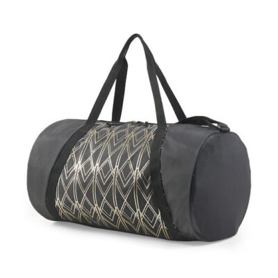 PUMA Women’s Barrel Gym Bag – Black (25L)