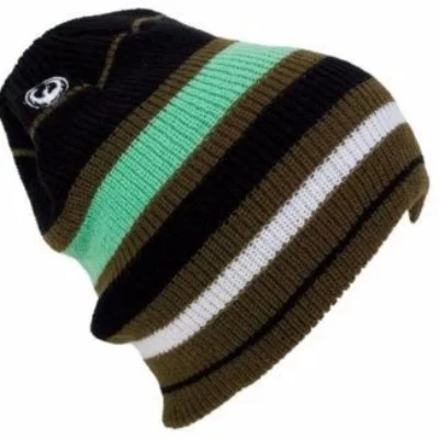 Dragon Alliance Brando Olive Multi Stripe Beanie – 723-4062