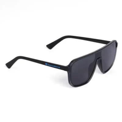 TechnoMarine Unisex Polarized Sunglasses, Black (TMEW009-02)