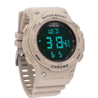 Invicta Racing Burnout Digital Men’s Watch – 52mm. Light Brown (47526)