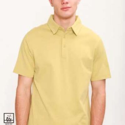 Industrie Casual Short Sleeve Knit Men Polo