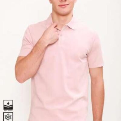 Industrie Casual Short Sleeve Knit Men Polo